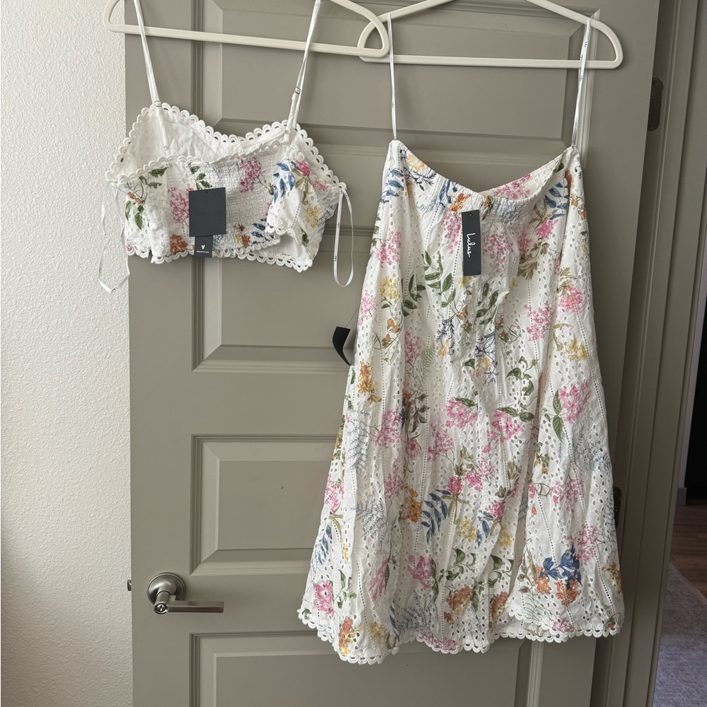 Lulus size large 2 piece dress